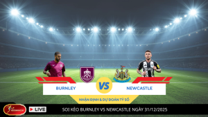 Soi Kèo Burnley vs Newcastle