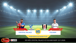 Soi kèo Crystal Palace vs Fulham