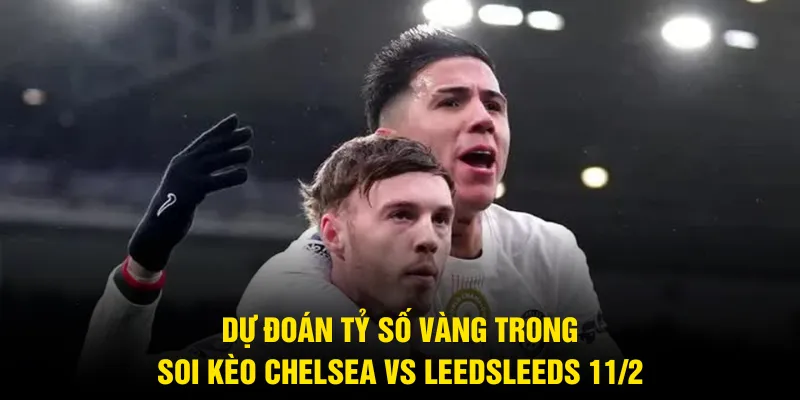 Dự đoán tỷ số vàng trong soi kèo Chelsea vs LeedsLeeds 11/2 